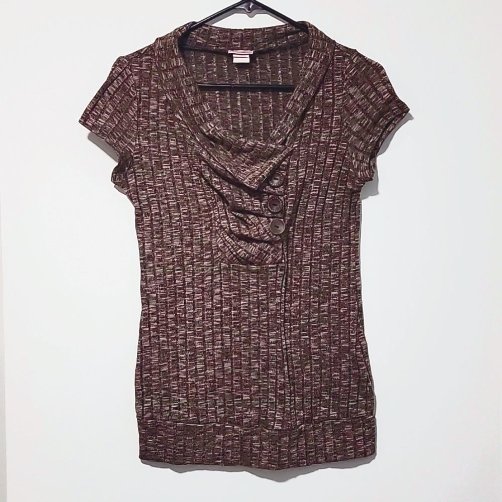 Fashion Magazine Womens top brown larg